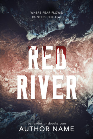 Red River Thriller Book cover design