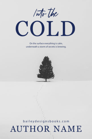 winter thriller book cover