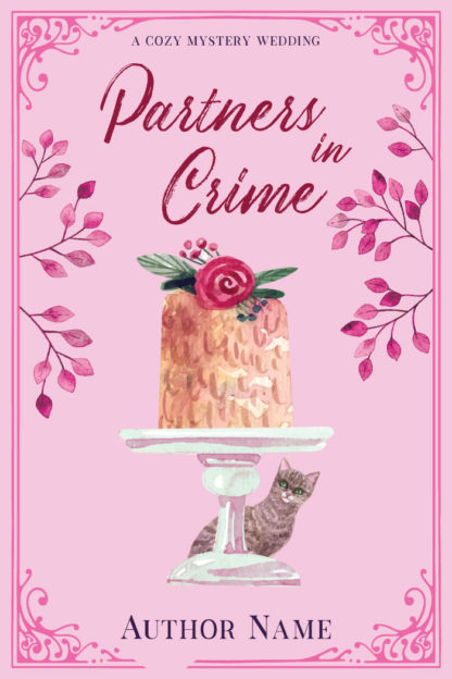 wedding cozy mystery book cover