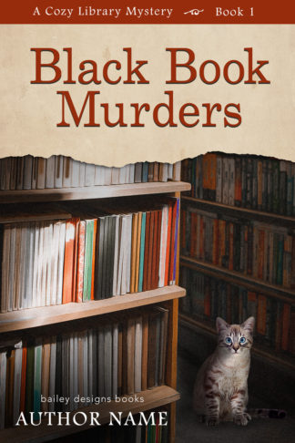cozy mystery library cat