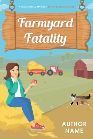 Farmyard Fatality premade book cover
